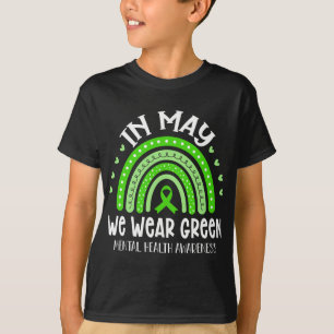 Camiseta Podemos Usar Verde Conscientização da Saúde Mental