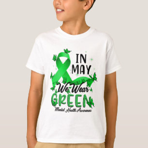 Camiseta Podemos Vestir a Consciência da Saúde Mental Verde