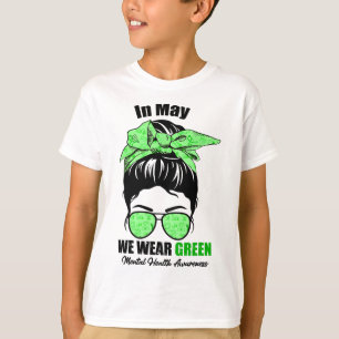 Camiseta Podemos Vestir Awarenes da Saúde Mental do Bun Ver
