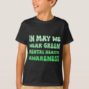 Camiseta Podemos Vestir Verde Para Sensibilização Para A Sa
