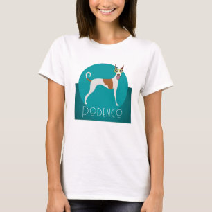 Camiseta Podenco divertido