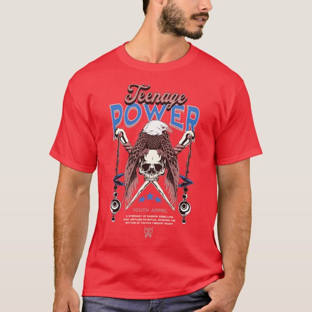 CAMISETA PODER ADOLESCENTE (Frente)