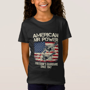 Camiseta Poder Aéreo Americano Guardiões da Liberdade Jato