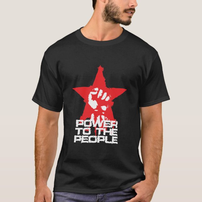 Camiseta Poder às pessoas (Frente)
