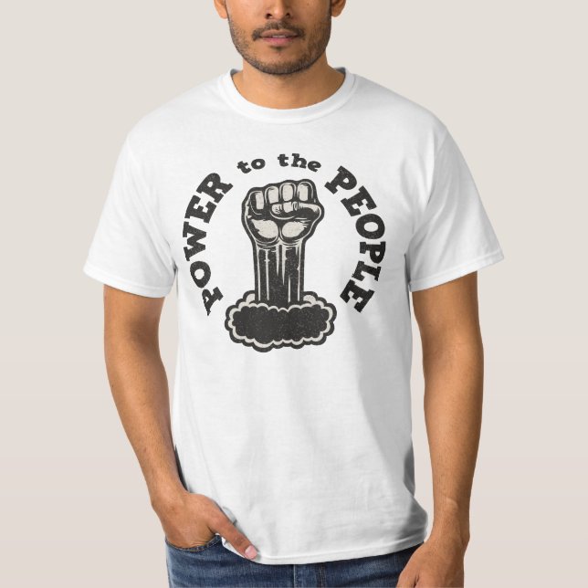 Camiseta Poder às pessoas (Frente)