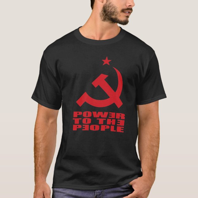 Camiseta Poder às pessoas (Frente)