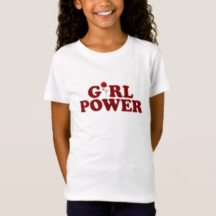 Camiseta Poder Bella da menina+Canvas cabidas