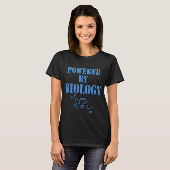 Camiseta Poder Biológico (Frente Completa)