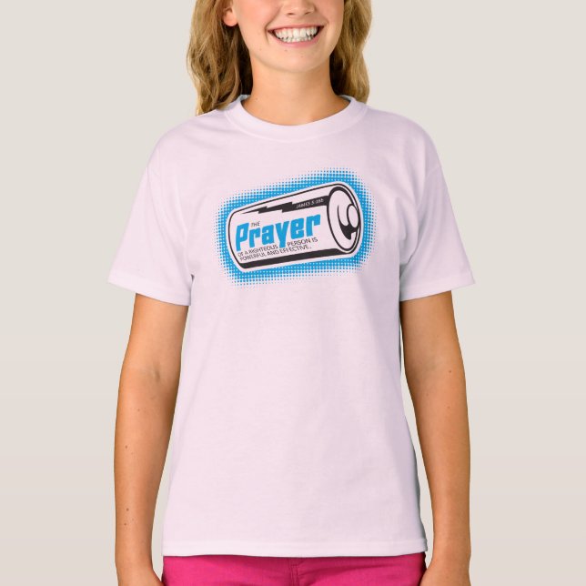 Camiseta Poder da Camisa-T de Oração (Frente)