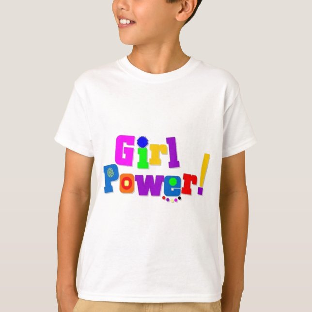 Camiseta Poder da menina (Frente)