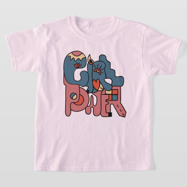 Camiseta Poder da Menina (Postura )