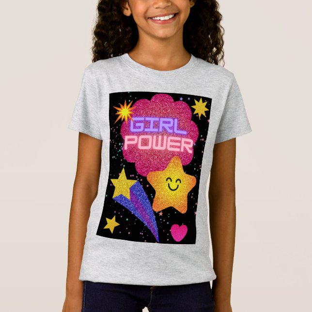 Camiseta Poder da Menina (Frente)