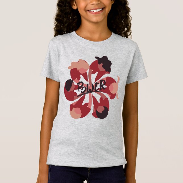 Camiseta Poder da Menina (Frente)