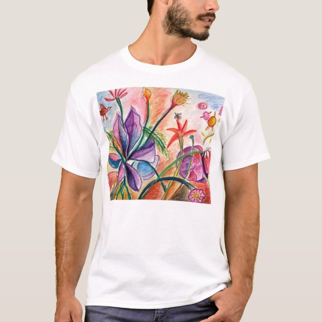 Camiseta Poder da orquídea (Frente)