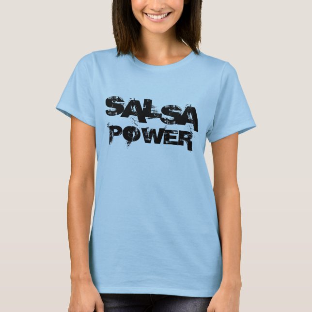 CAMISETA PODER DA SALSA (Frente)