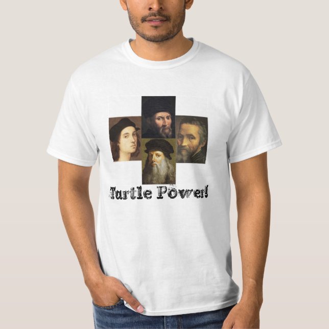 Camiseta Poder da tartaruga! (Frente)