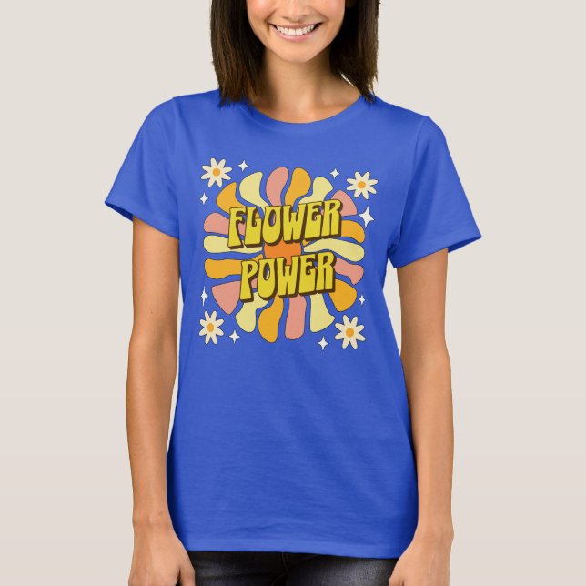 Camiseta Poder das Flores (Frente)