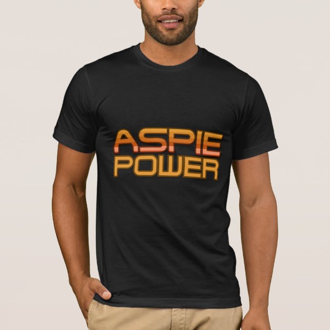 Camiseta Poder de Aspie (Frente)