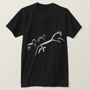 Camiseta Poder de cavalo antigo - personalizado
