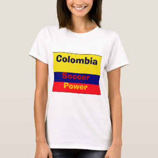 Camiseta Poder de futebol na Colômbia