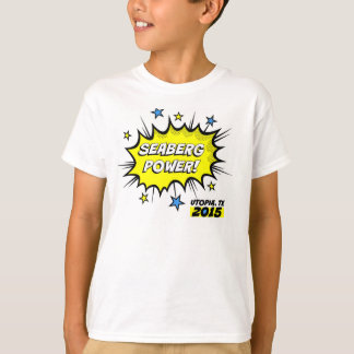 Camiseta Poder de Seaberg! T-shirt do miúdo