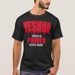 Camiseta Poder de Yeshua em seu nome