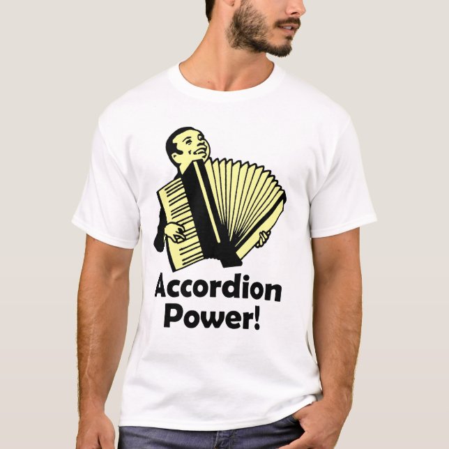Camiseta Poder do acordeão! (Frente)
