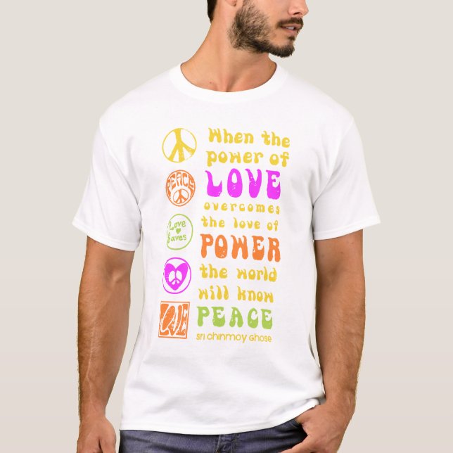 Camiseta Poder do amor (Frente)