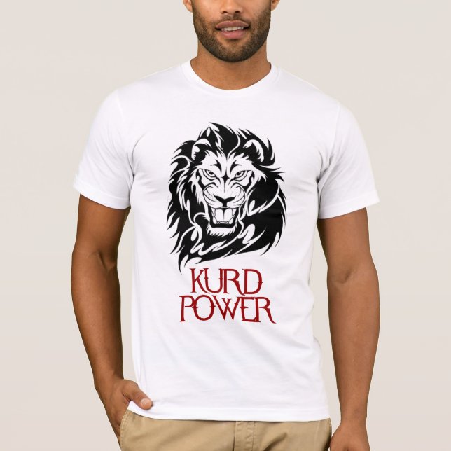 Camiseta Poder do Curdo (Frente)