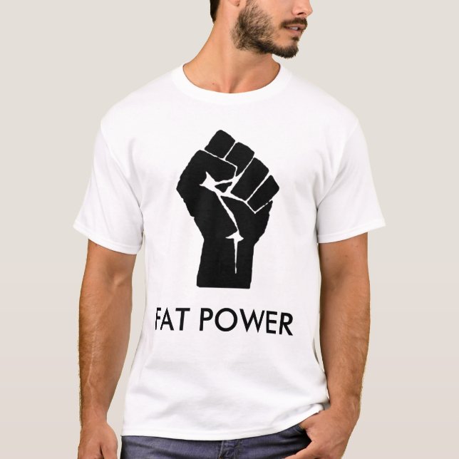 CAMISETA PODER DO FAT (Frente)