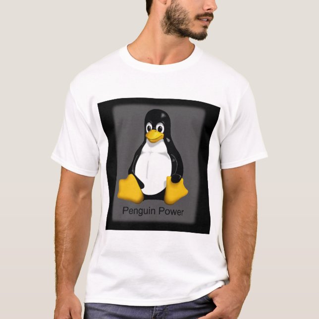 Camiseta Poder do pinguim (Frente)