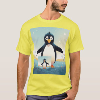 Camiseta "Poder do pinguim: T-Shirts divertidas para Amante
