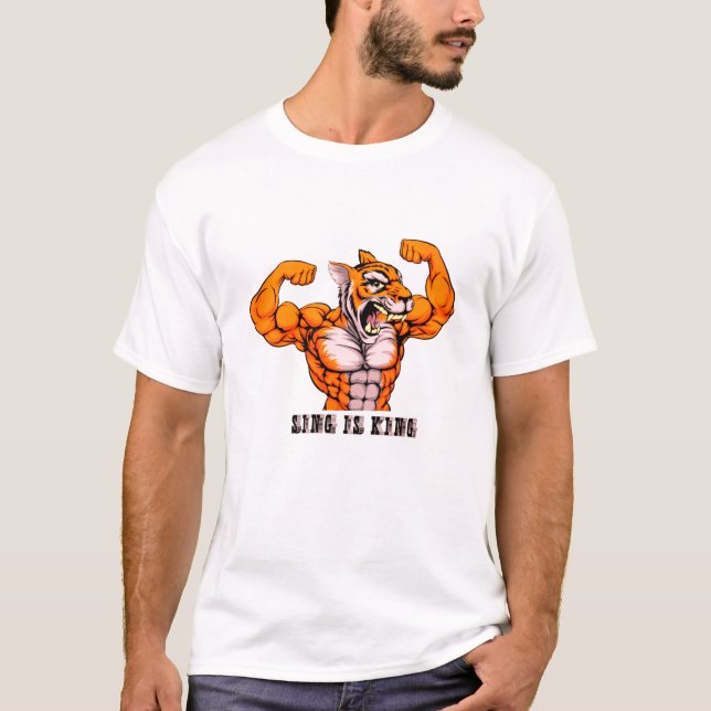 Camiseta Poder do rei (Frente)