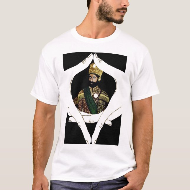 Camiseta poder do selassie da trindade (Frente)
