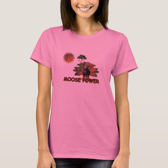 CAMISETA PODER DOS ALCES (Frente)