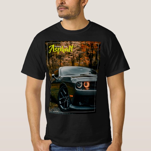 Camiseta Poder e Precisão: Domando o Asfalto (Frente)