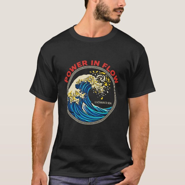 Camiseta Poder em Fluxo (Frente)