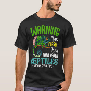 Camiseta Poder Falar Répteis Espécies de Cobras Dono Laga