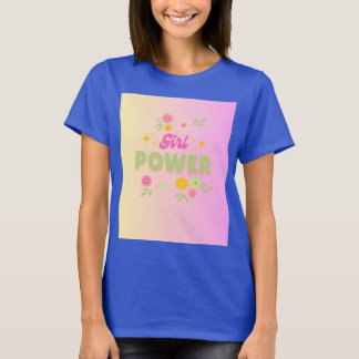 Camiseta Poder feminino design 