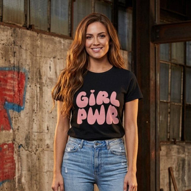 Camiseta Poder Feminino Feminista (Criador carregado)