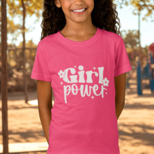 Camiseta Poder Feminino Rosa