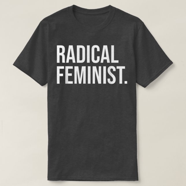 Camiseta Poder Feminista Radical Empoderamento Feminista (Frente do Design)