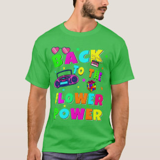 Camiseta Poder Floral Backohe retrô