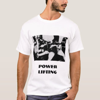 Camiseta Poder-Levantamento puro do poder