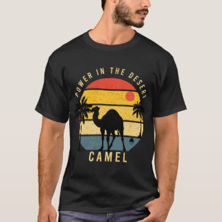 Camiseta Poder no deserto egípcio