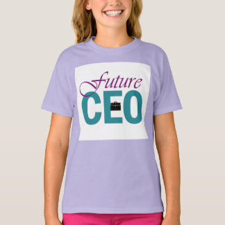 Camiseta Poder para Meninas - Futuro CEO