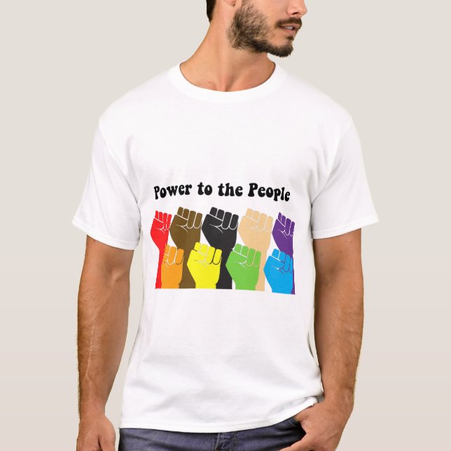 Camiseta Poder para o Povo (Frente)