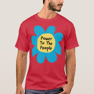 Camiseta Poder Para O Protesto De Ativista Do Pessoas