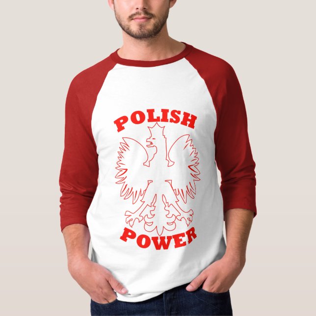 Camiseta poder polonês (Frente)