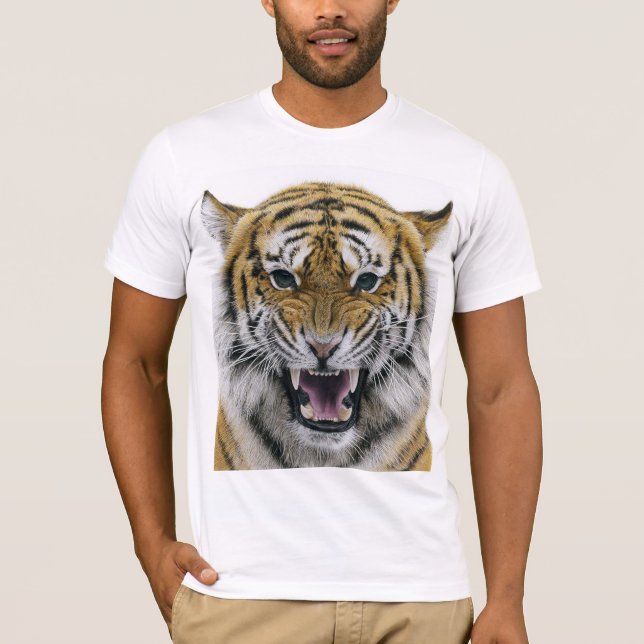 Camiseta Poder Primal 004 – Tigre (Frente)